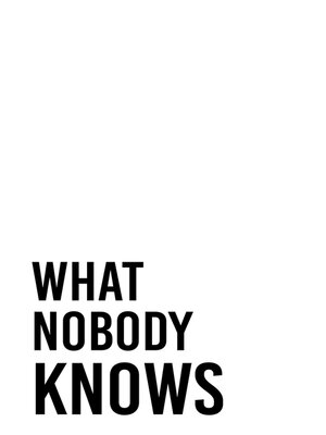 cover image of What Nobody Knows